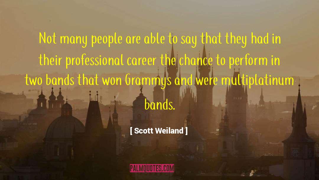 Career Motivation quotes by Scott Weiland