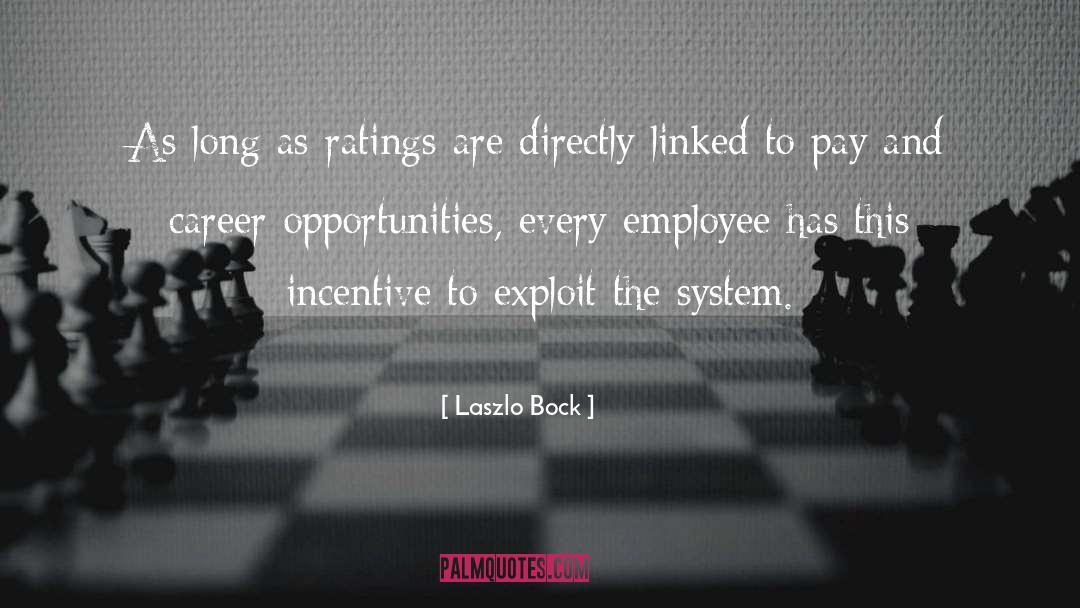 Career Opportunities quotes by Laszlo Bock