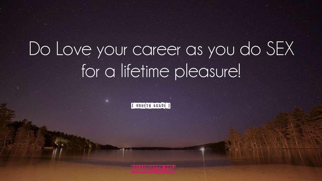 Career quotes by Mohith Agadi