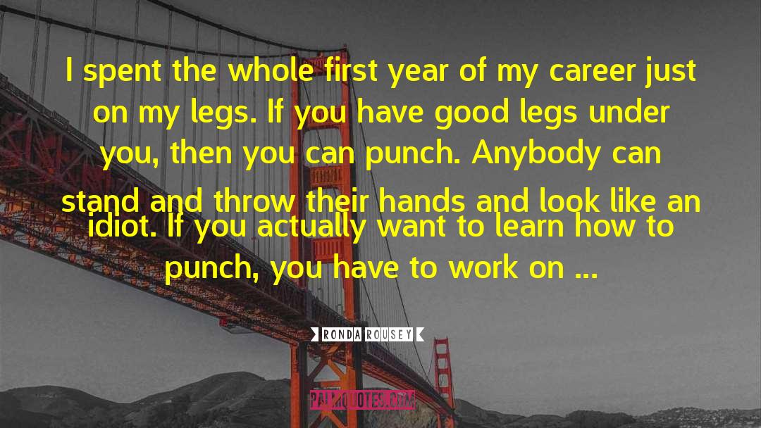 Career Satisfaction quotes by Ronda Rousey