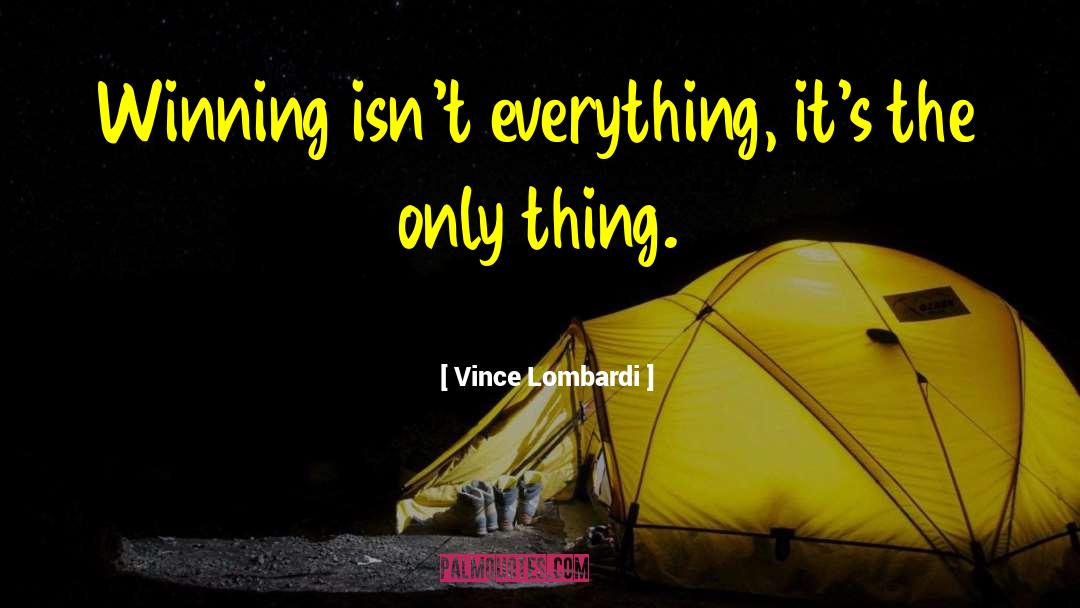 Career Success quotes by Vince Lombardi