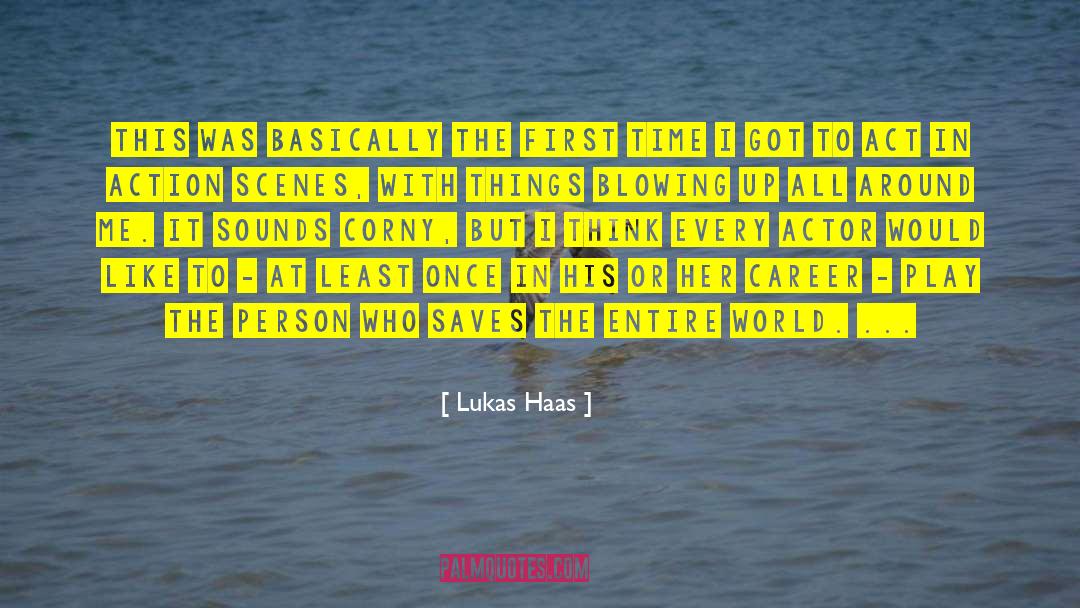 Career Success quotes by Lukas Haas