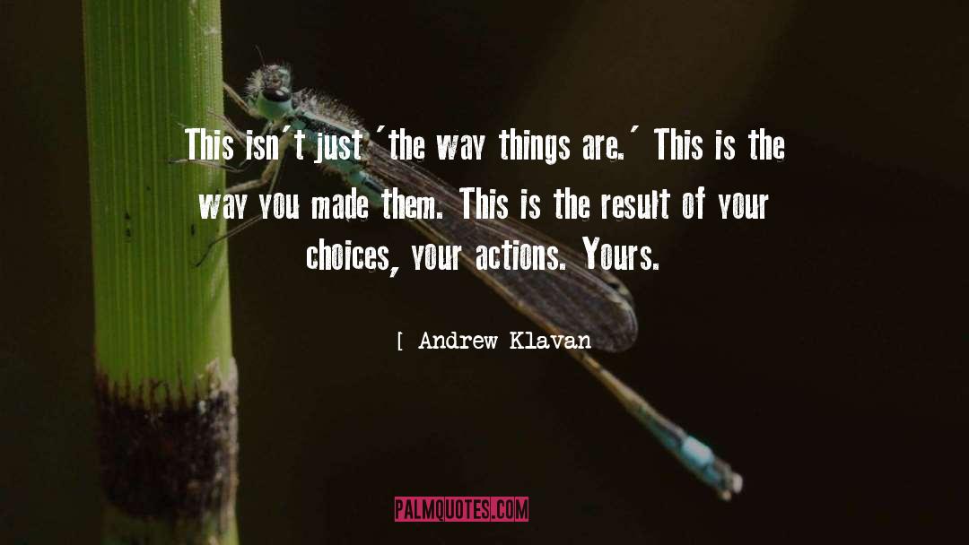 Careers Choices quotes by Andrew Klavan