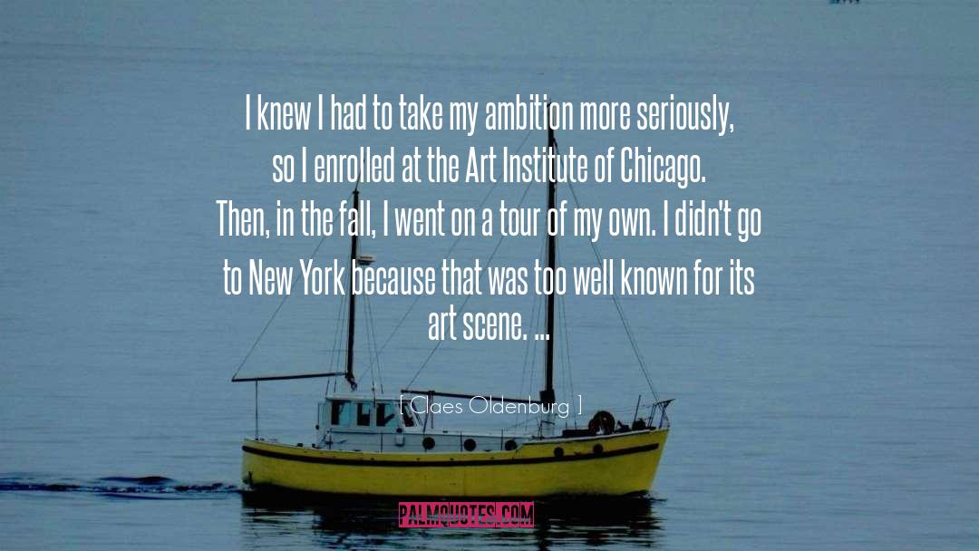 Careers In Art quotes by Claes Oldenburg