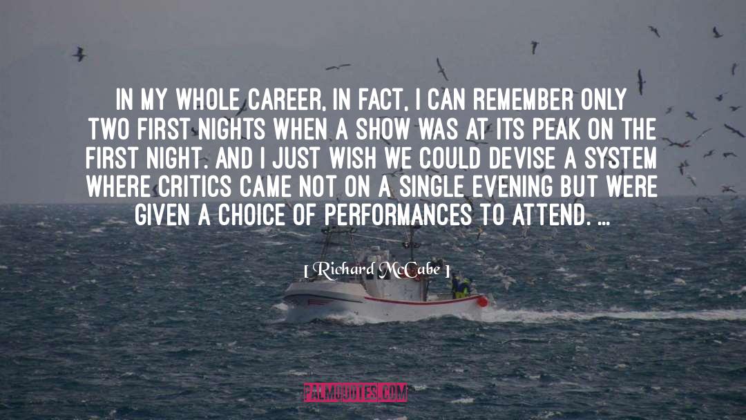 Careers quotes by Richard McCabe