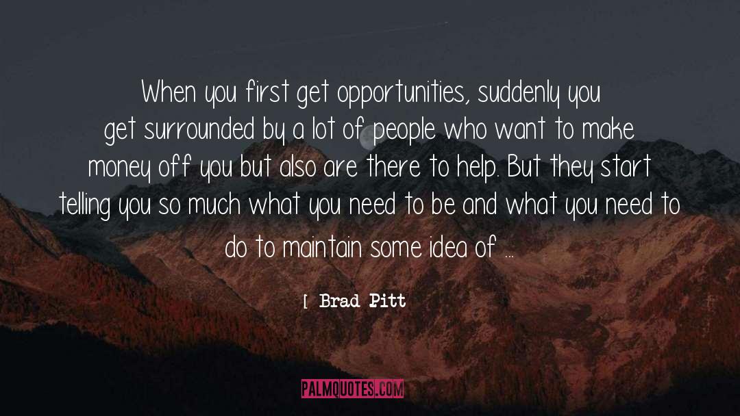 Careers quotes by Brad Pitt