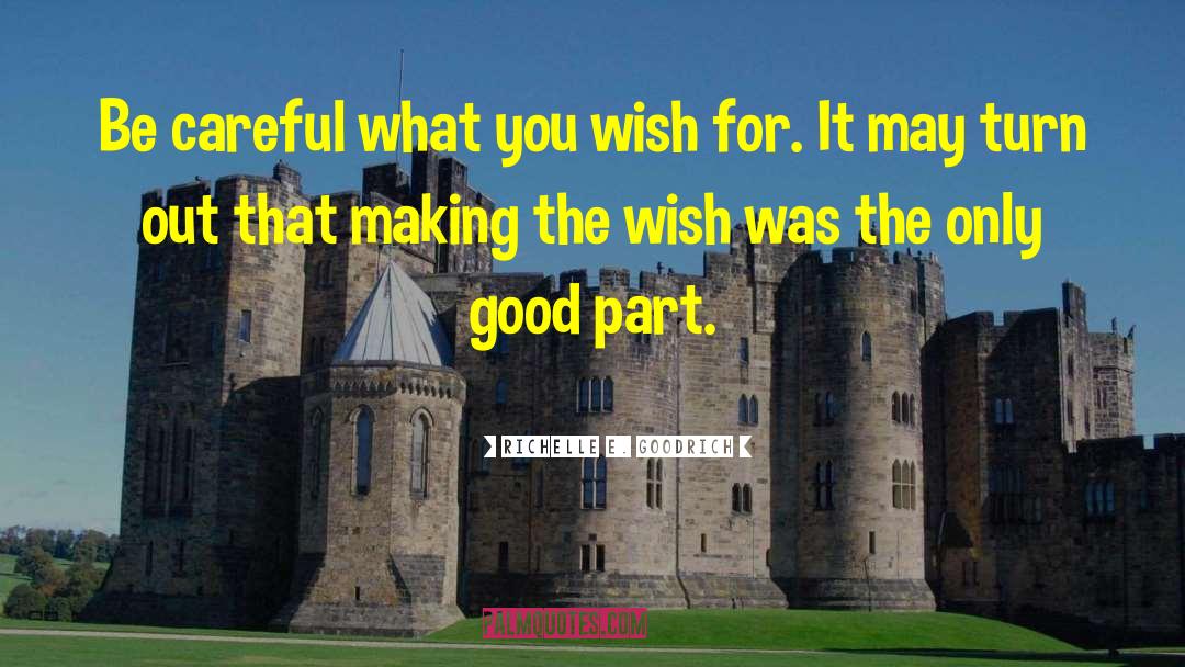 Careful What You Wish For quotes by Richelle E. Goodrich