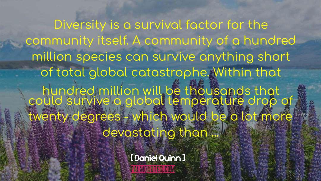 Caregiver Survival quotes by Daniel Quinn