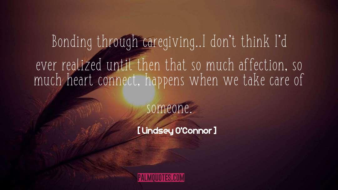 Caregiving quotes by Lindsey O'Connor