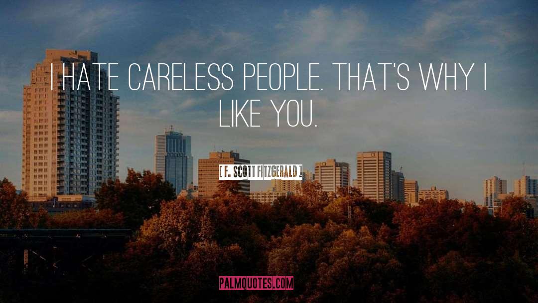 Careless People quotes by F. Scott Fitzgerald