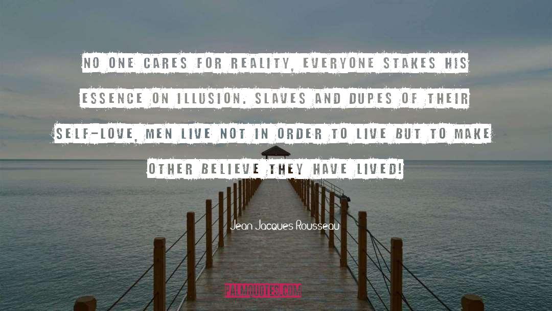 Cares quotes by Jean-Jacques Rousseau