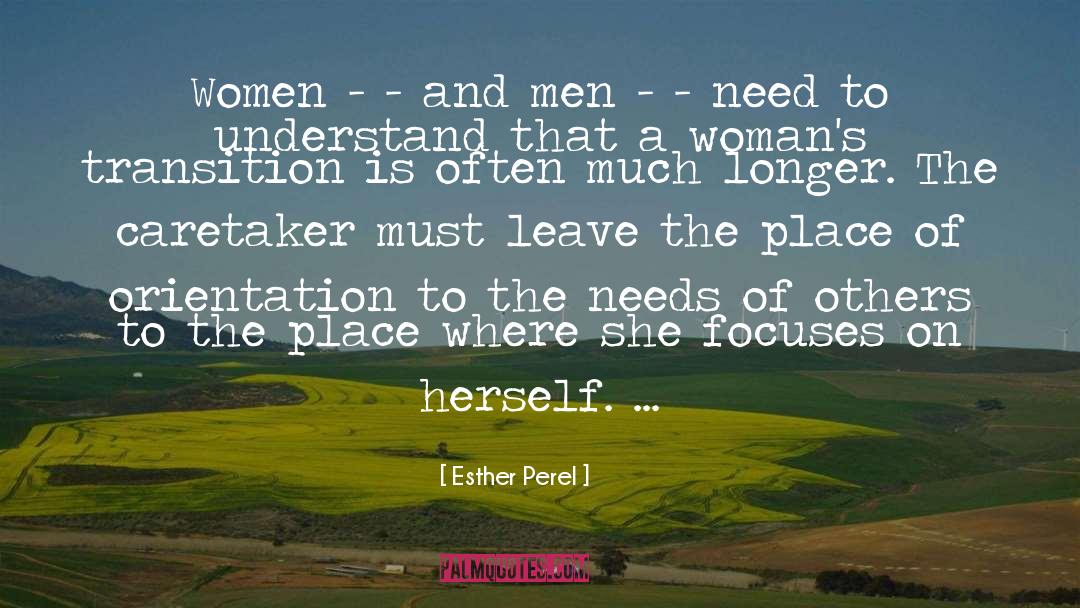 Caretakers quotes by Esther Perel