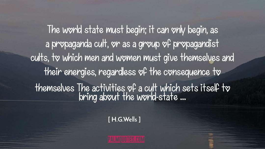 Cargo Cult quotes by H.G.Wells