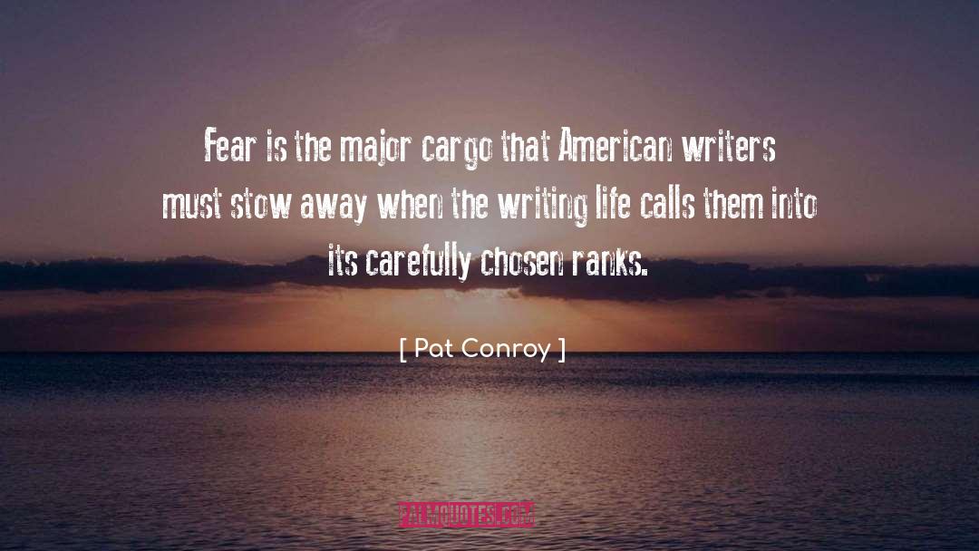 Cargo quotes by Pat Conroy