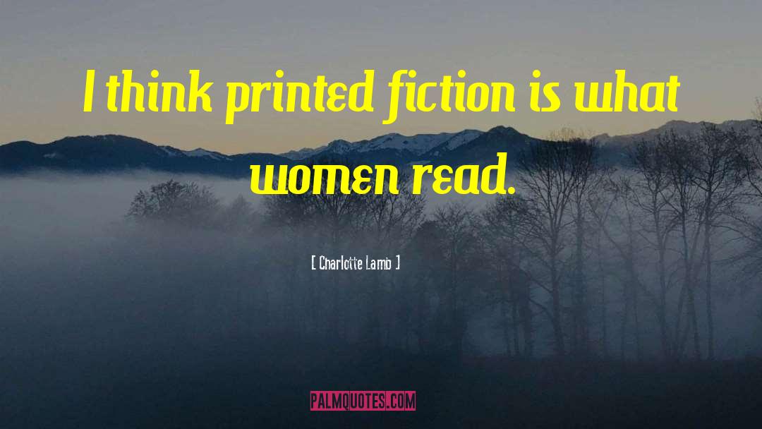 Caribbean Fiction quotes by Charlotte Lamb