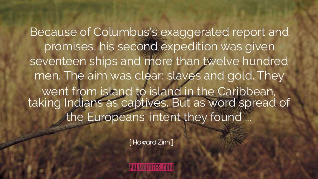 Caribbean quotes by Howard Zinn