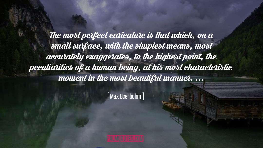 Caricatures quotes by Max Beerbohm