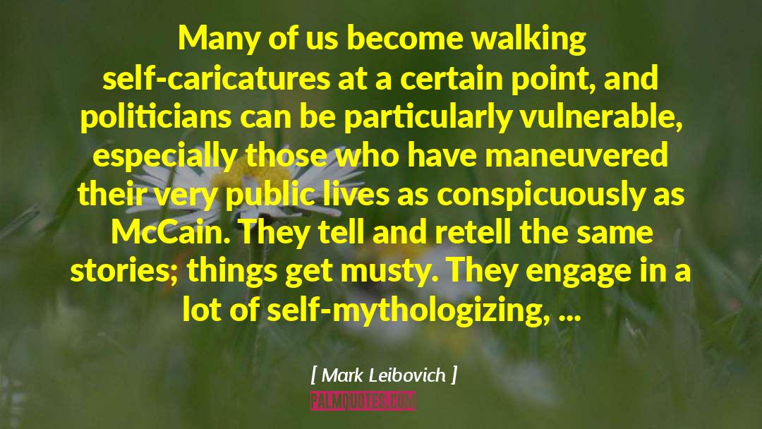 Caricatures quotes by Mark Leibovich