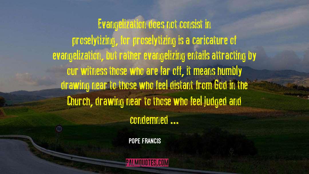 Caricatures quotes by Pope Francis