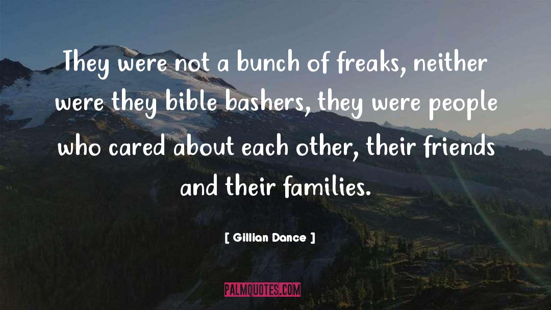 Caring About Each Other quotes by Gillian Dance