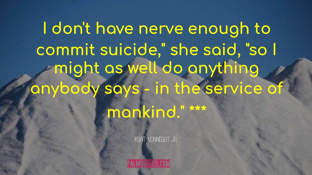 Caring Enough quotes by Kurt Vonnegut Jr.