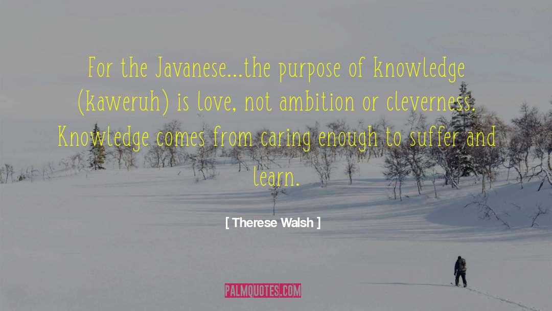 Caring Enough quotes by Therese Walsh