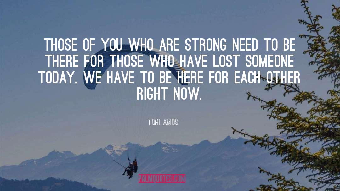 Caring For Each Other quotes by Tori Amos