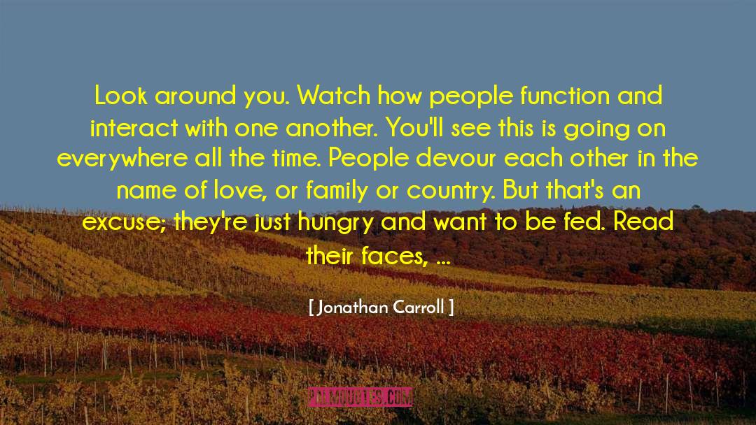 Caring For Each Other quotes by Jonathan Carroll