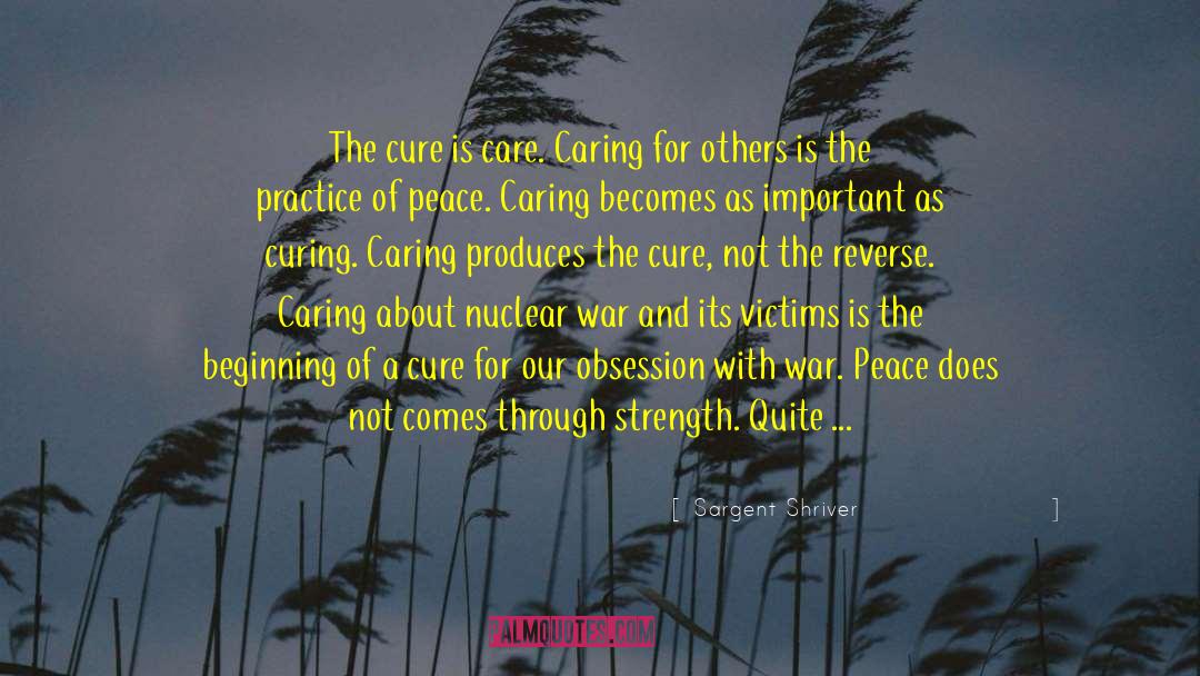 Caring For Others quotes by Sargent Shriver