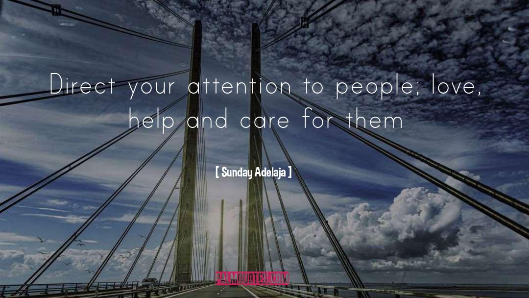 Caring For People quotes by Sunday Adelaja