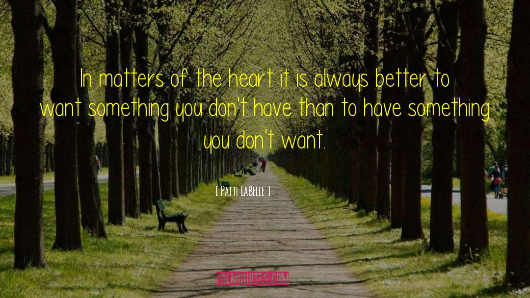 Caring Heart quotes by Patti LaBelle