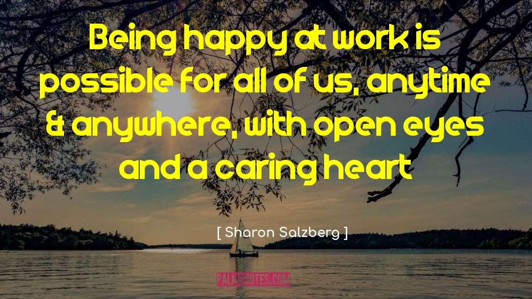 Caring Heart quotes by Sharon Salzberg