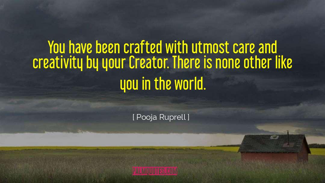 Caring Is Your Prayer quotes by Pooja Ruprell