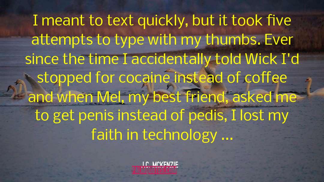 Caring Messages For Texting quotes by J.C. McKenzie