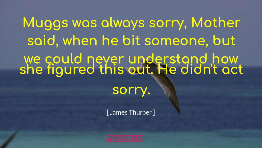 Caring Mother quotes by James Thurber