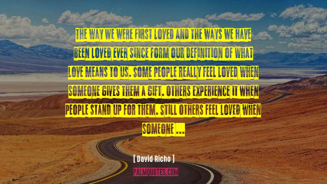 Caring Person quotes by David Richo