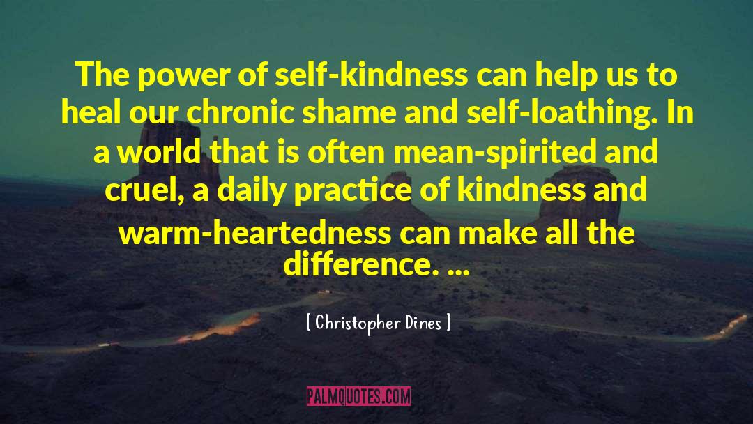 Caring World quotes by Christopher Dines