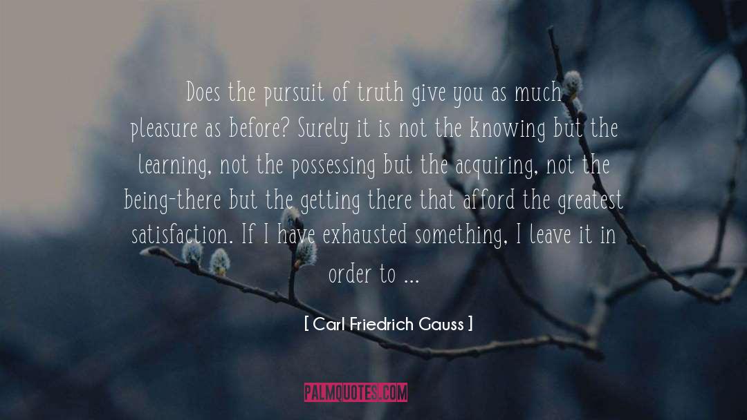 Carl Friedrich Gauss quotes by Carl Friedrich Gauss