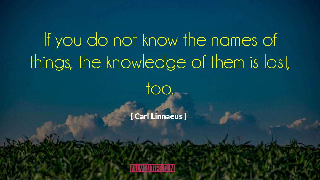 Carl Linnaeus quotes by Carl Linnaeus