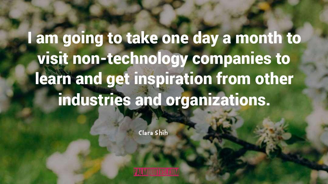 Carlington Industries quotes by Clara Shih