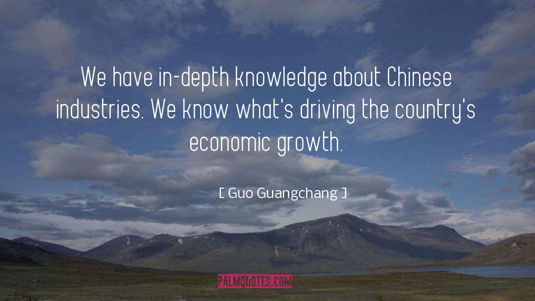 Carlington Industries quotes by Guo Guangchang