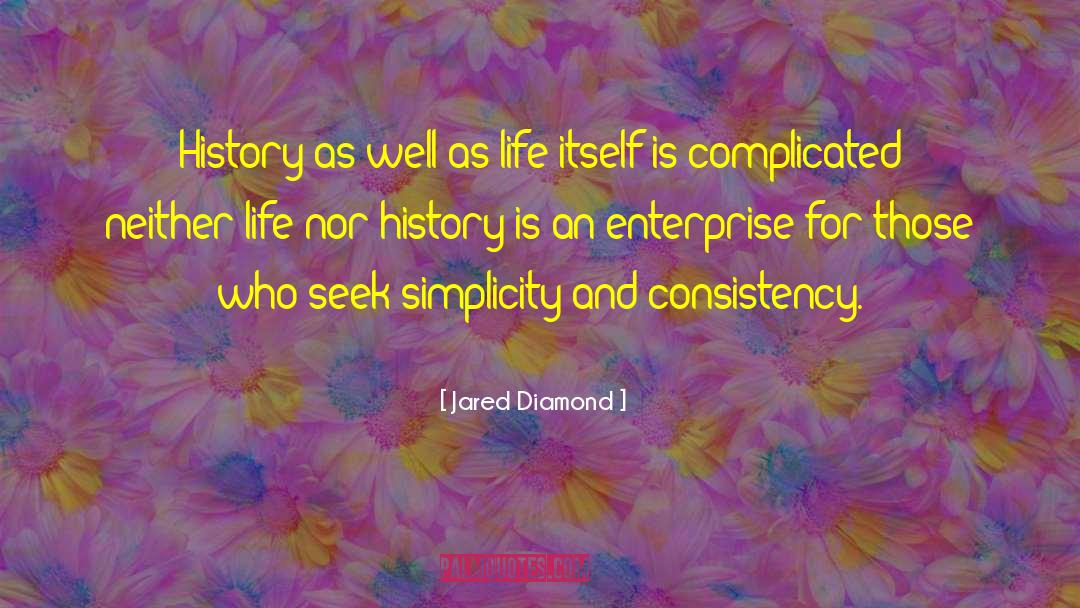 Carlisa Enterprise quotes by Jared Diamond