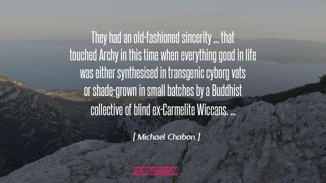 Carmelite quotes by Michael Chabon