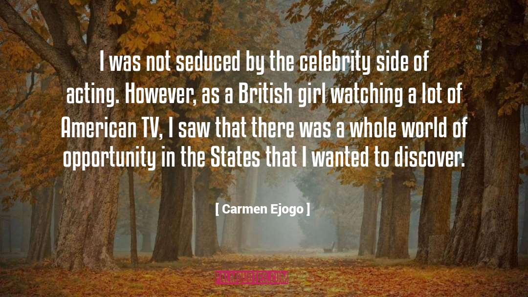 Carmen quotes by Carmen Ejogo