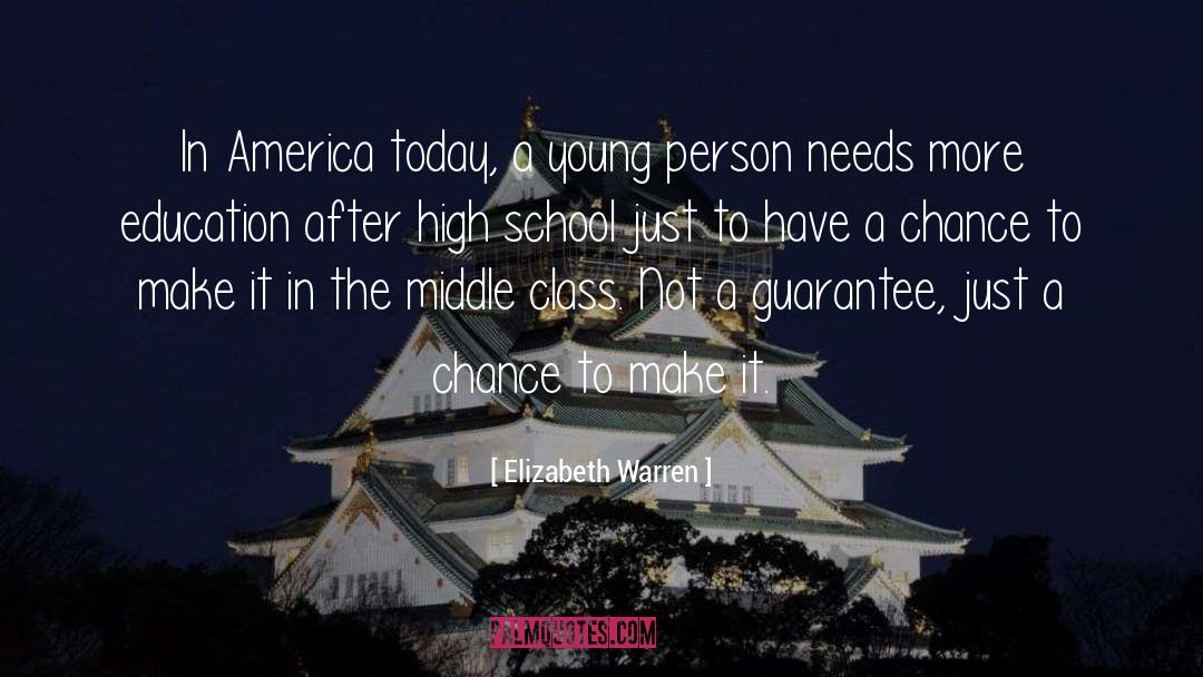 Carmenita Middle School quotes by Elizabeth Warren