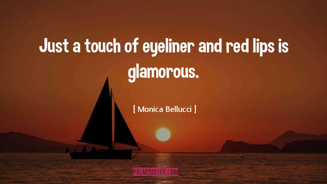 Carmindy Eyeliner quotes by Monica Bellucci