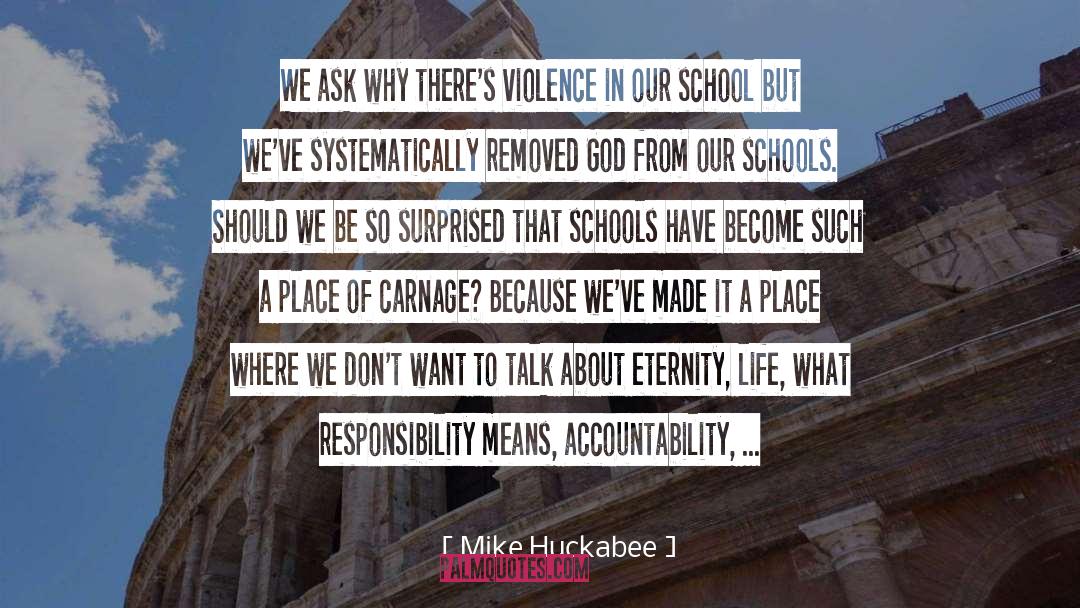 Carnage quotes by Mike Huckabee