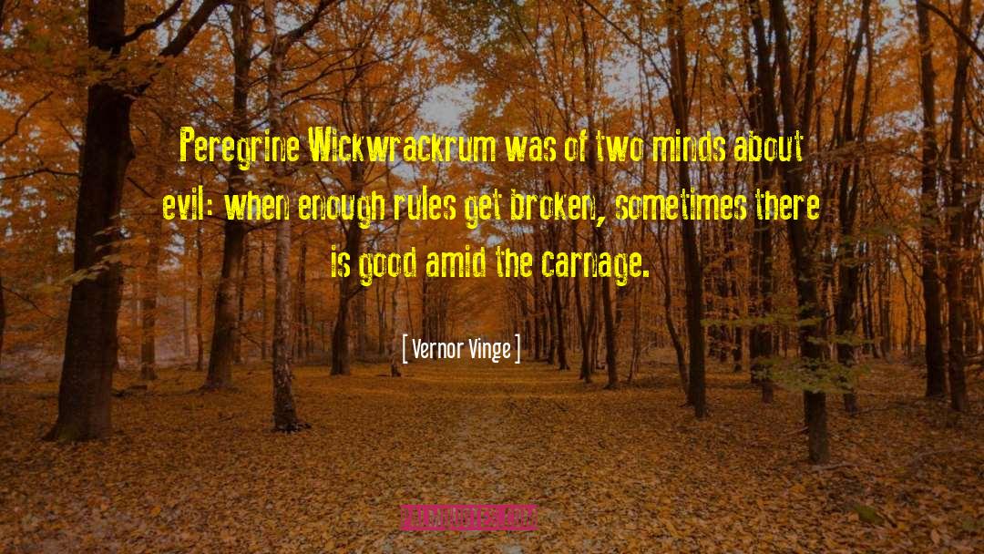 Carnage quotes by Vernor Vinge