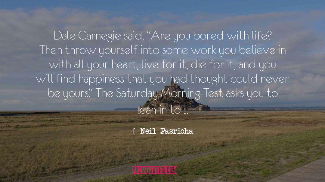 Carnegie quotes by Neil Pasricha
