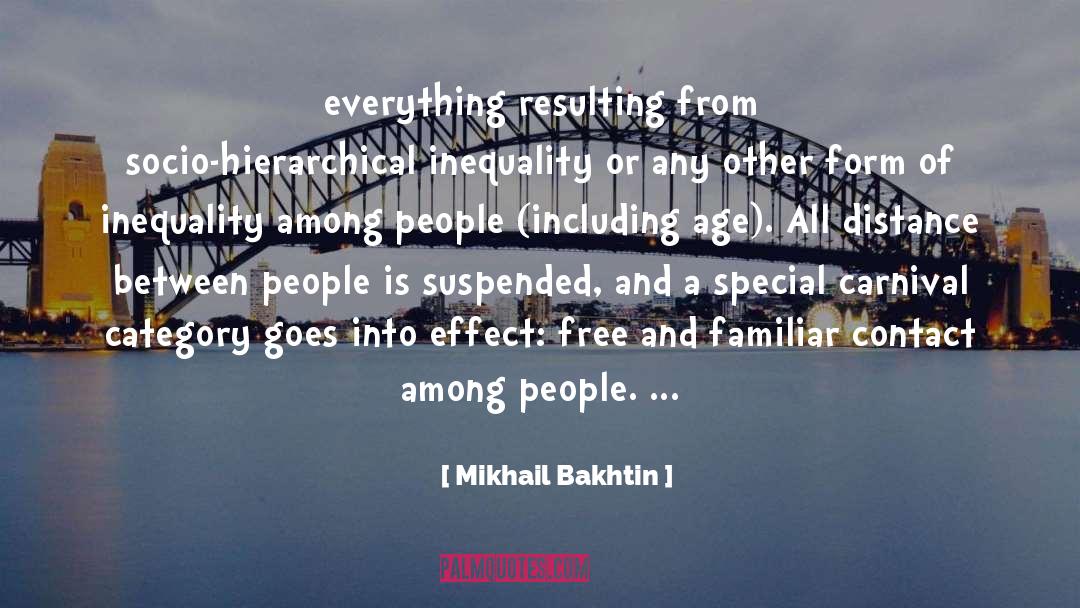 Carnival quotes by Mikhail Bakhtin